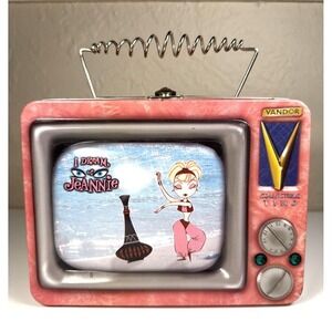 Vintage 1999 Vandor I Dream of Jeannie Metal Collectible Retro Lunchbox Y2K 8"